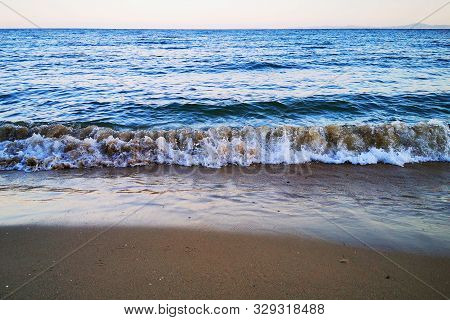 Bulgarian Black Sea In Ravda Village