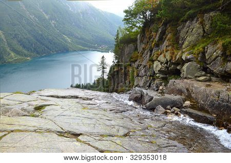 Morskie Oko (sea Eye) Lake In The Mountains