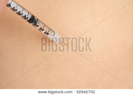 Making paziente diabete insulino colpo