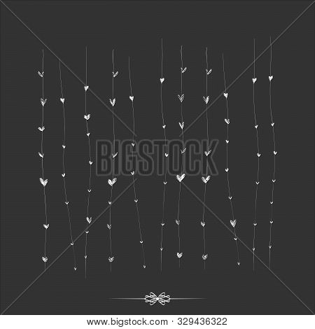 Heart Backround Icon Vector Abstract Design Love