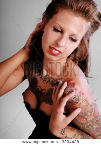 Dívka sexy Rockabilly