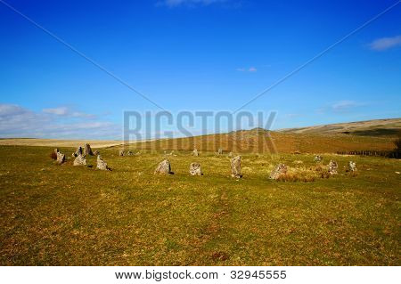Brisworthy kivi ympyrä dartmoor