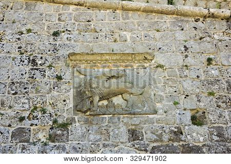 Stari Bar (old Bar), Montenegro, The Different View Of The Ancient City Fortress, An Open-air Museum