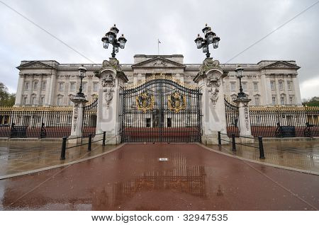 Entrada del Palacio de Buckingham