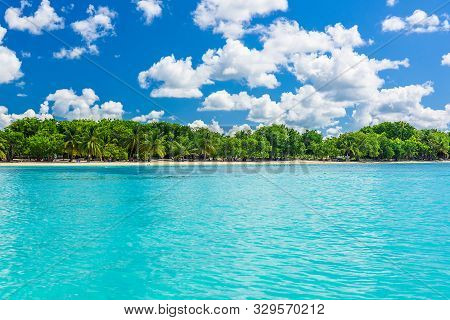 Beautiful Seascape Of The Caribbean