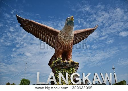 Eagle Square, Dataran Lang Is One Of Langkawi’s Best Known Man-made Attractions, A Large Sculpture O