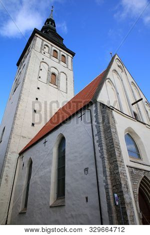 St. Nicholas Church (niguliste Kirik) In Tallinn. Estonia. Europe