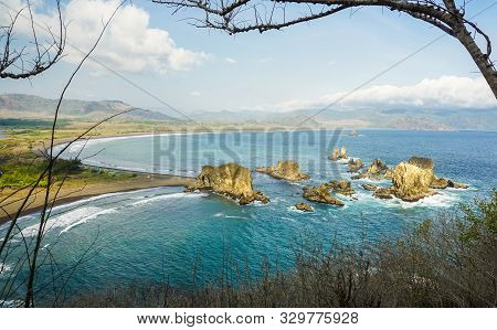 Beautiful Evening On Love Bay Jember Indonesia