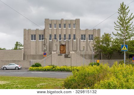 Reykjavik, Iceland, July 2019: Listasafn Einars Jonssonar Museum