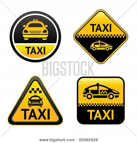 Taxi cab Määritä painikkeet