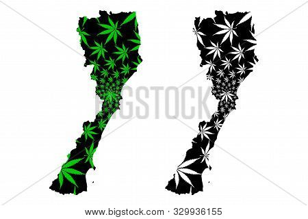 Prachuap Khiri Khan Province (kingdom Of Thailand, Siam, Provinces Of Thailand) Map Is Designed Cann
