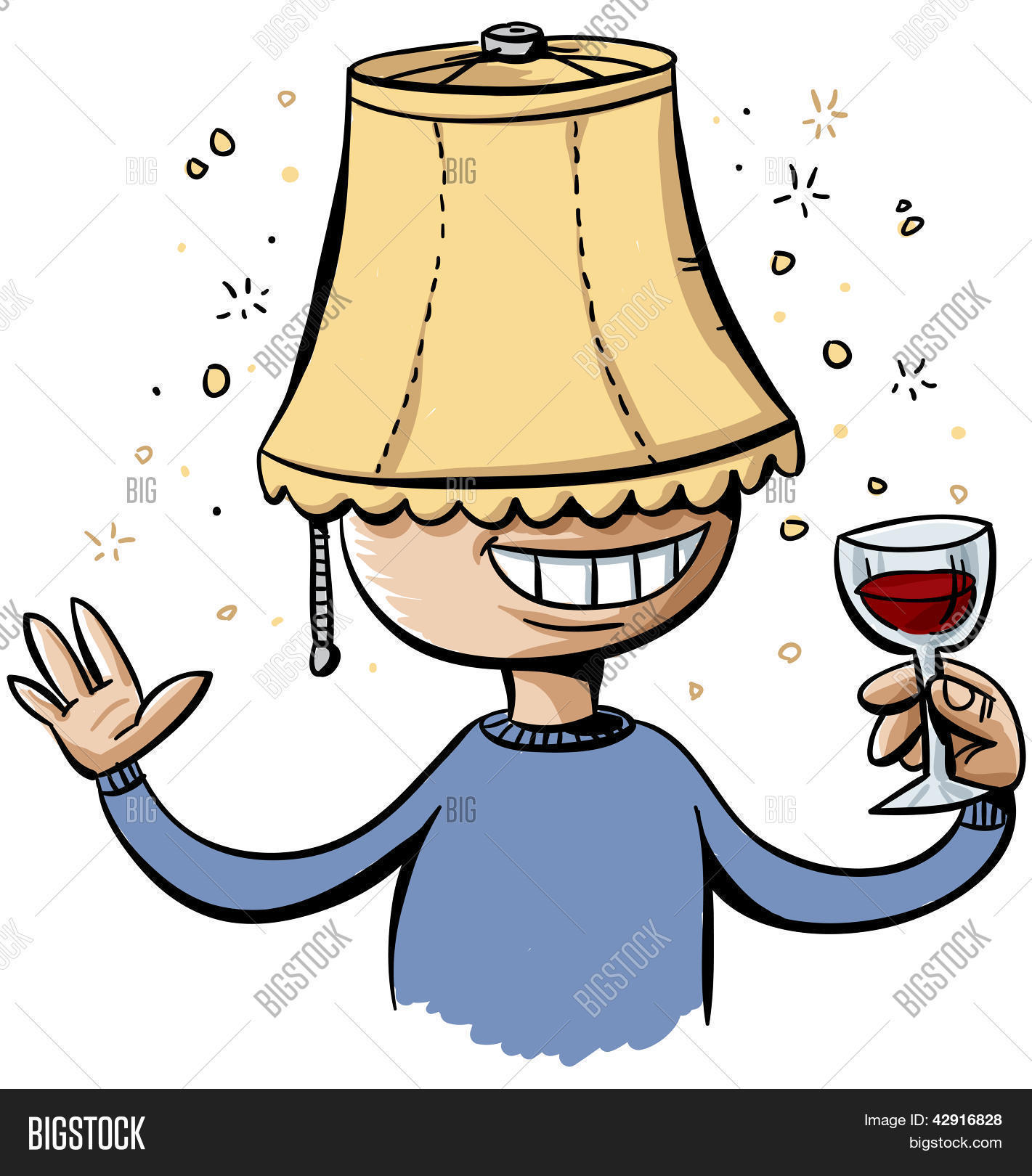 Lampshade Drunk Image & Photo (Free Trial) Bigstock