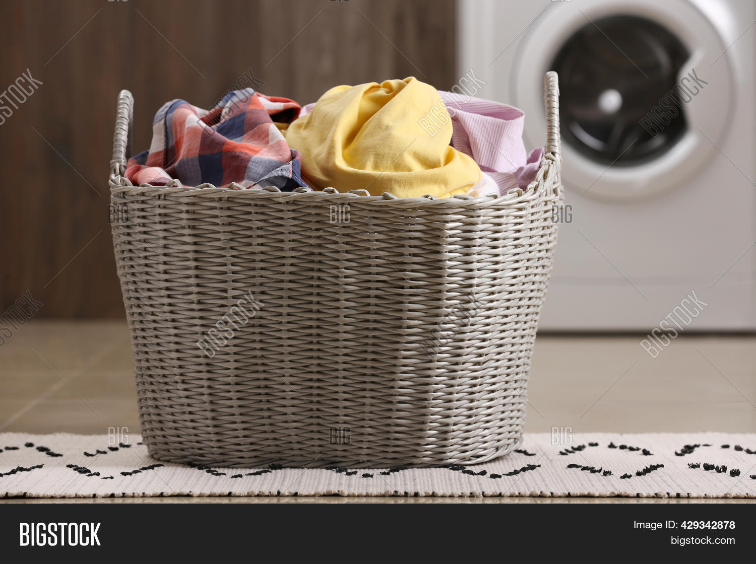 Wicker Basket Dirty Image & Photo (Free Trial) Bigstock