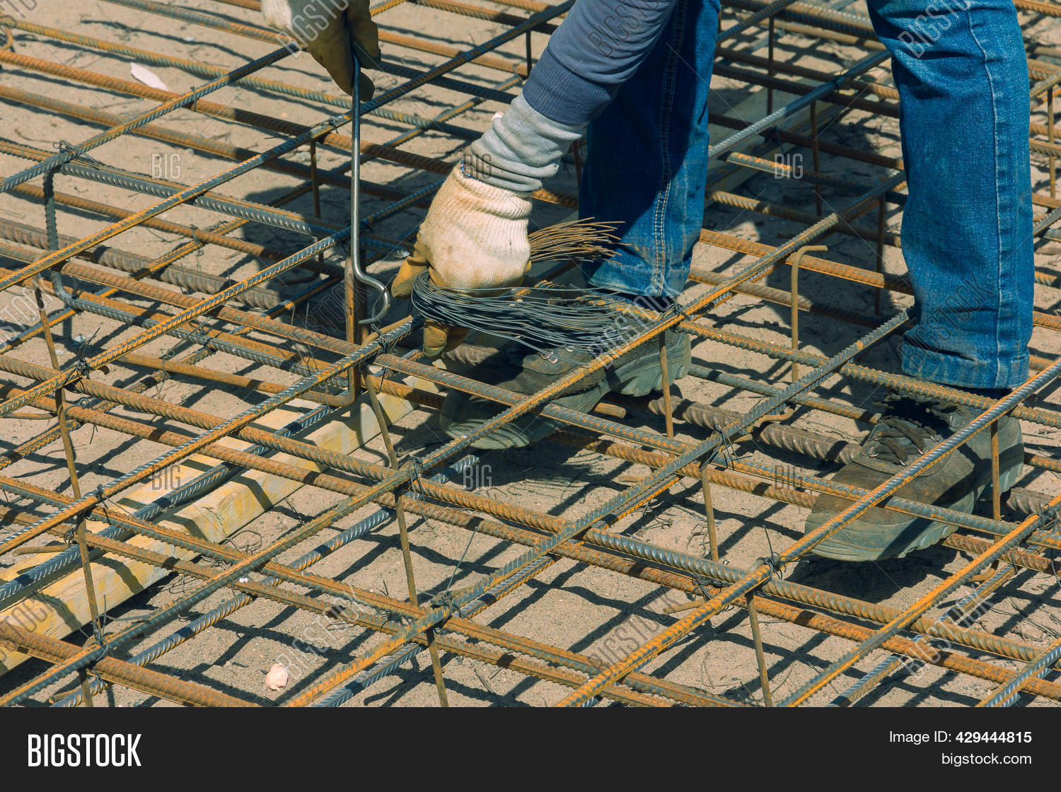 Construction Rebar Image & Photo (Free Trial) Bigstock