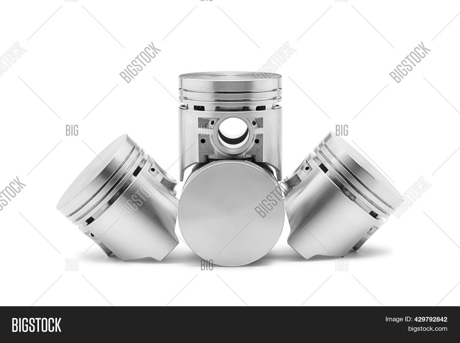 Four New Pistons Image & Photo (Free Trial) Bigstock