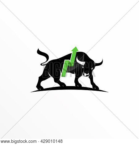 Bull Free Logo Vector Stock. Traffic Abstract Design Concept. Can Be Used As A Symbol Related To Ani