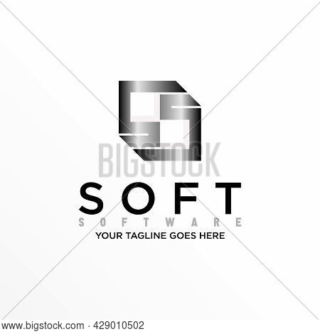 Letter Ss Free Logo Vector Stock. 3d Abstract Design Concept. Can Be Used As A Symbol Related To Tec