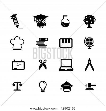 Bildung-Icon-set