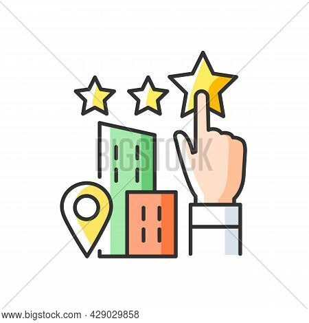 Goodwill Rgb Color Icon. Company Purchase. Intangible Business Asset. Sum Of The Net Fair Value. Ent