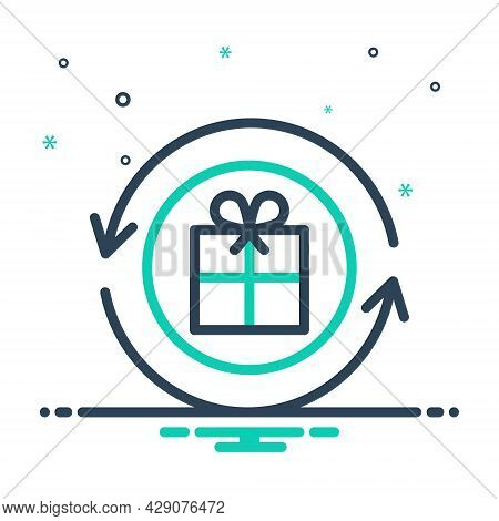 Mix Icon For Exchange Interchange Swapping Recovery Refresh Gift Swap Commutation Swop