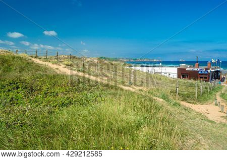 Liencres, Spain - July 10, 2021: Bar Called 