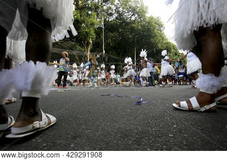 Commanches During Carnival In Salvador