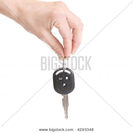 Holding automobil nøgler