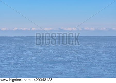 Vanino, Russia - Jan 18, 2021: Ships In The Port Of Vanino.