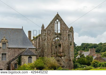 Abbaye De Beauport In The Village Of Paimpol, Côtes-d\'armor Department, French Brittany. France