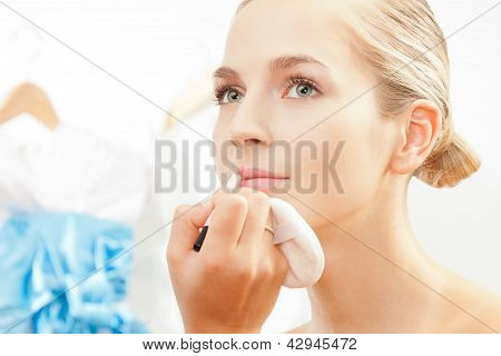 Defining Lips Shape With Lip Pencil
