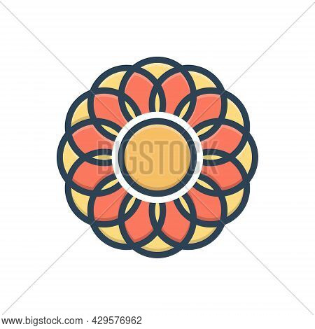 Color Illustration Icon For Nouveau Newest New Latest Recent Mordern
