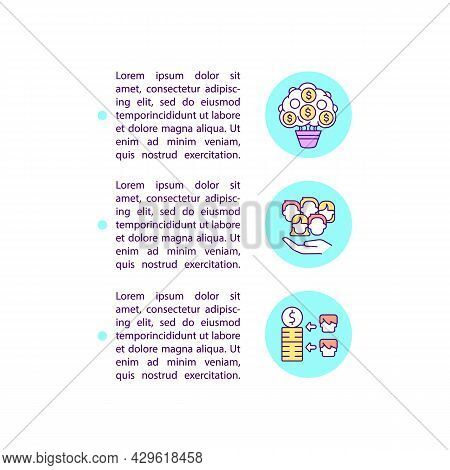 80 Percent Of Profit From 20 Percent Of Clients Concept Line Icons With Text. Ppt Page Vector Templa