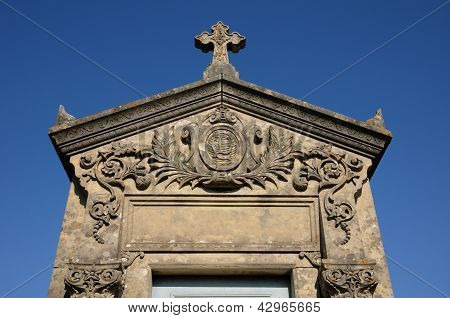 France, le cimetière de Boisemont dans Val D Oise