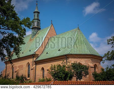Radom, Poland - July 26, 2021: Two Old Houses Esterka And Gaska
