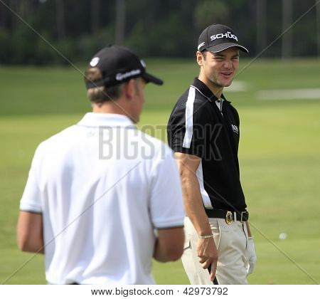 Martin Kaymer hráči mistrovství 2012