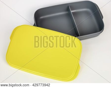 Sabah,malaysia,june 30 2021 : Food Plastic Container By Brand Tupperware Isolated On White Backround