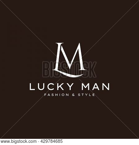 Logo L And M High Res Stock Images On Brown Background
