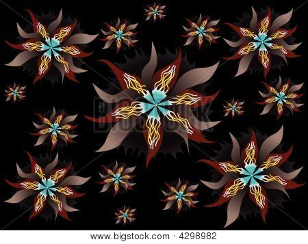 Vektor-Hintergrund-Muster mit unterschiedlich