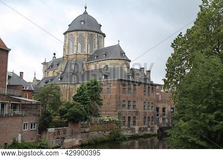 View Of The Basilica Of Our Lady Of Hanswijk A Roman Catholic Basilica In Mechelen, Belgium. The Bas