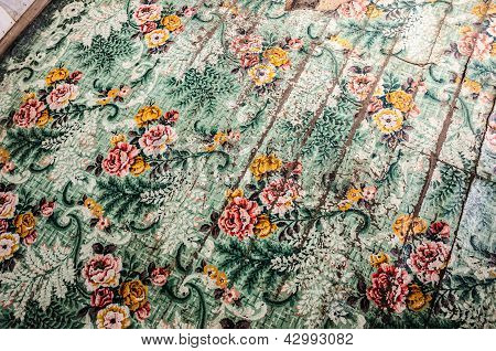 Popraskané Linoleum