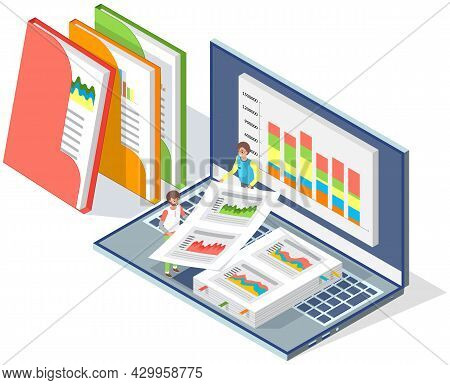 Visualize With Business Analytics. Work With Statistical Data Analysis, Changing Indicators. Analyze