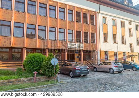 Opole, Poland - June 4, 2021: Cathedral Catechetical House.