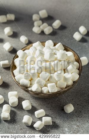 Unhealthy Sugary White Mini Marshmallows