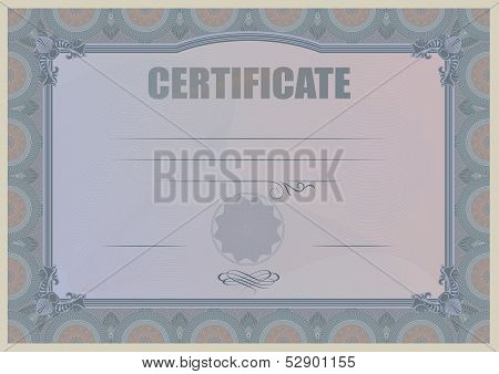 Certificate Violet