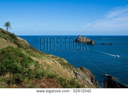 South Devon Coast Path At Dartmouth