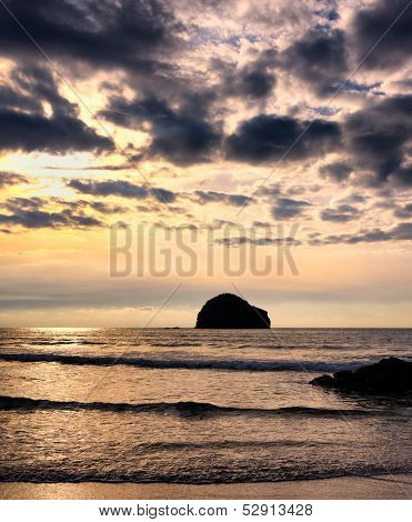 Evening At Trebarwith Strand, North Cornwall, England