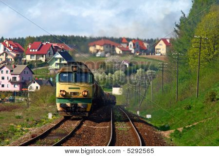 Freight Diesel Train