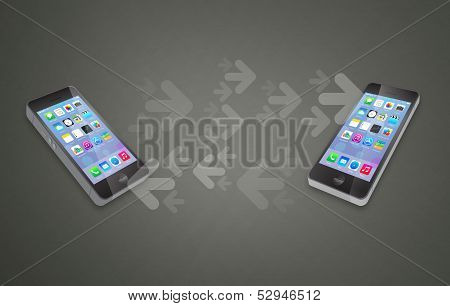 Mobile Phone to Phone Content and Data Transfer