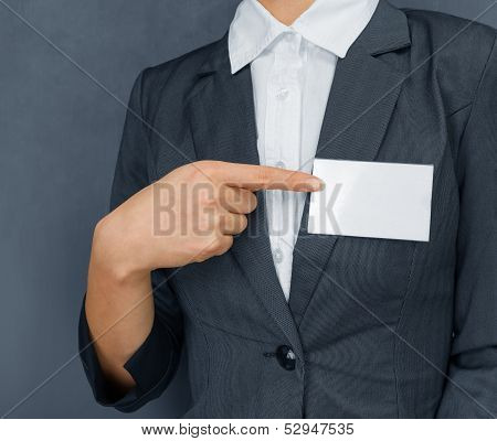 Nametag On The Chest, Copyspace
