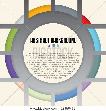 Cool Background Design With Shaps And Colors Ideal For Advertising